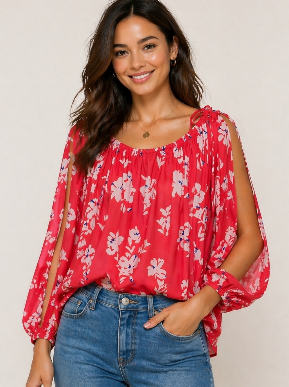 French Connection Floral Blouse